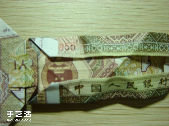 纸币折纸照相机图解 美金折相机的折法详解(图38)