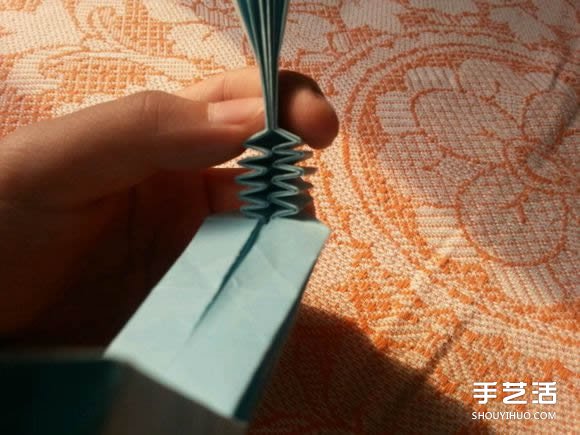 杰克盒子折纸实拍教程 折纸杰克盒子步骤图解(图40)