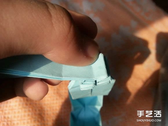 杰克盒子折纸实拍教程 折纸杰克盒子步骤图解(图44)