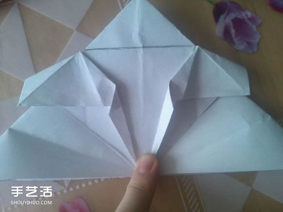 三角钢琴的折纸图解 怎么折立体三角钢琴步骤(图34)