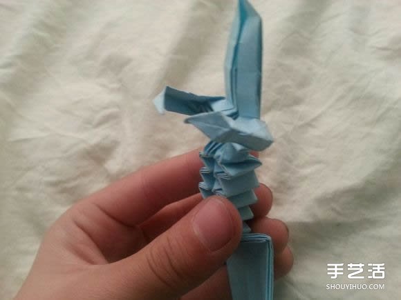 杰克盒子折纸实拍教程 折纸杰克盒子步骤图解(图56)