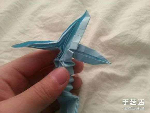 杰克盒子折纸实拍教程 折纸杰克盒子步骤图解(图54)