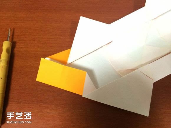 怎么折跑车的教程 手工跑车折纸方法图解(图34)