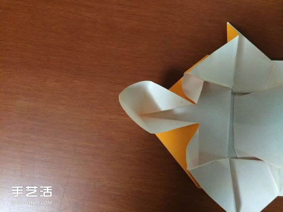 怎么折跑车的教程 手工跑车折纸方法图解(图44)