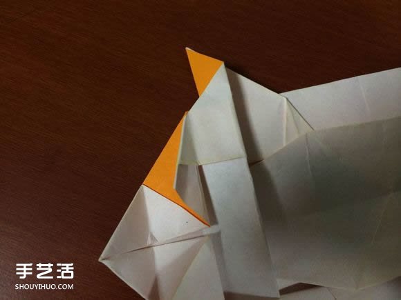 怎么折跑车的教程 手工跑车折纸方法图解(图46)