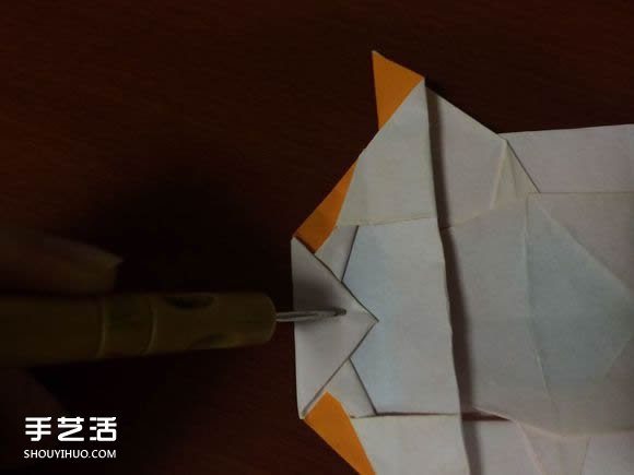 怎么折跑车的教程 手工跑车折纸方法图解(图49)