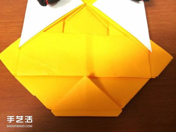 怎么折跑车的教程 手工跑车折纸方法图解(图55)