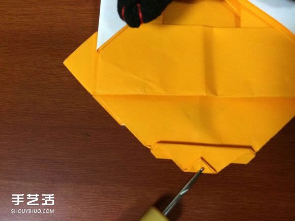 怎么折跑车的教程 手工跑车折纸方法图解(图57)