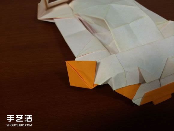 怎么折跑车的教程 手工跑车折纸方法图解(图64)