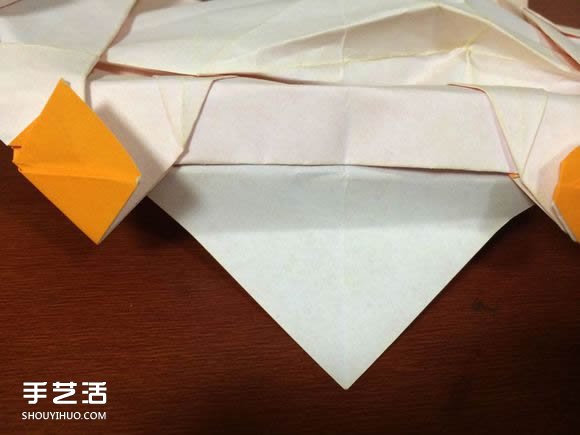 怎么折跑车的教程 手工跑车折纸方法图解(图68)