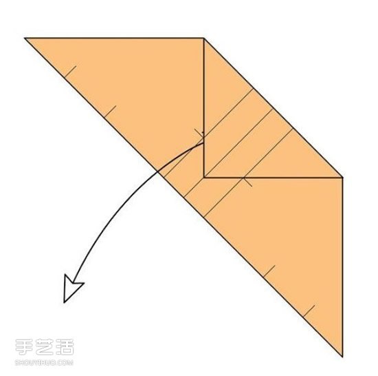 折纸沙发椅的折法图解 手工沙发椅折叠步骤图(图8)