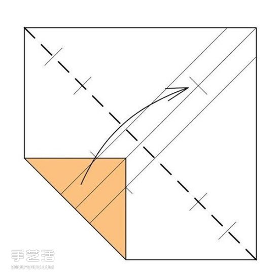 折纸沙发椅的折法图解 手工沙发椅折叠步骤图(图6)