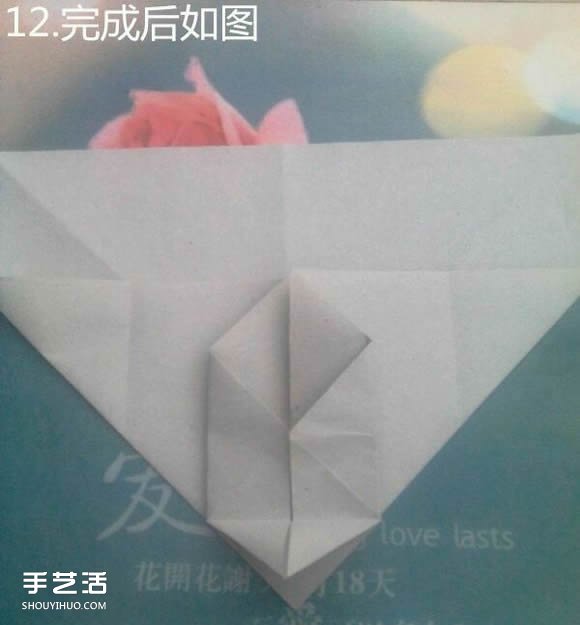 折纸思想者人物雕塑 沉思的人物折纸图解(图15)