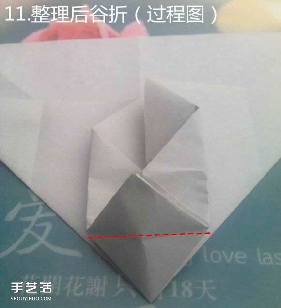 折纸思想者人物雕塑 沉思的人物折纸图解(图14)