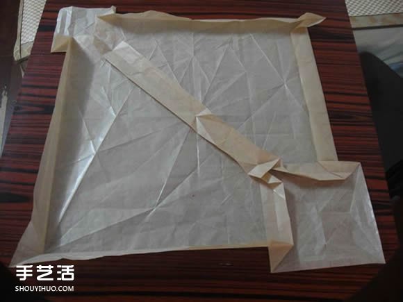 灼眼的夏娜折纸图解 动漫人物夏娜折纸教程(图13)