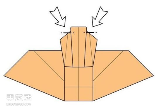 折纸沙发椅的折法图解 手工沙发椅折叠步骤图(图19)