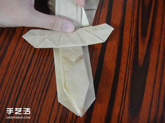 灼眼的夏娜折纸图解 动漫人物夏娜折纸教程(图27)