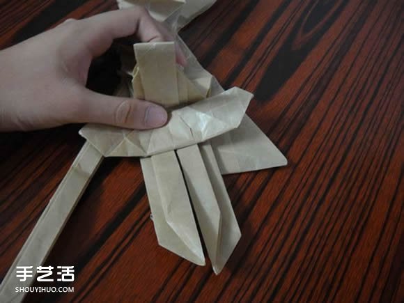 灼眼的夏娜折纸图解 动漫人物夏娜折纸教程(图29)