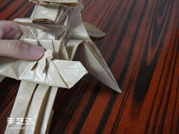 灼眼的夏娜折纸图解 动漫人物夏娜折纸教程(图33)