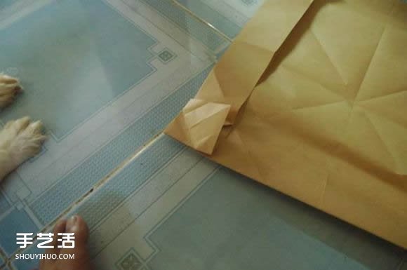 折纸弥勒佛的图解教程 怎么折弥勒佛的折法(图6)