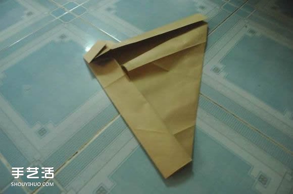 折纸弥勒佛的图解教程 怎么折弥勒佛的折法(图9)