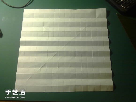 折纸初音未来的详细图解 初音未来的折法过程(图3)