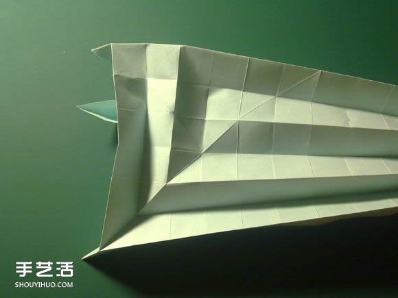 折纸初音未来的详细图解 初音未来的折法过程(图10)