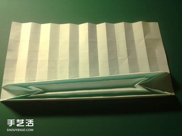 折纸初音未来的详细图解 初音未来的折法过程(图6)
