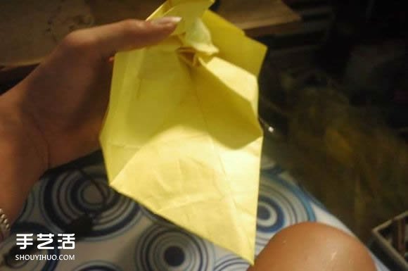 折纸弥勒佛的图解教程 怎么折弥勒佛的折法(图29)
