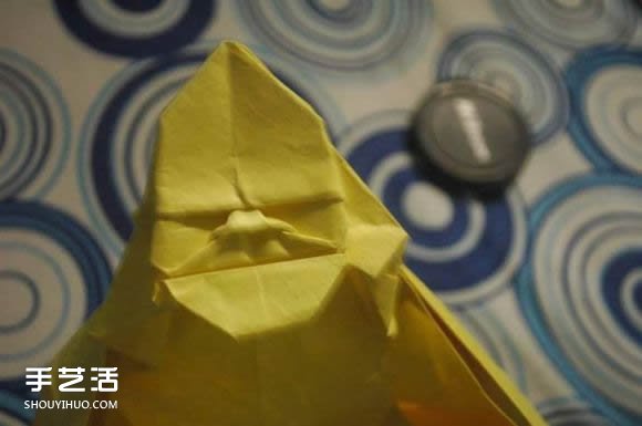 折纸弥勒佛的图解教程 怎么折弥勒佛的折法(图35)