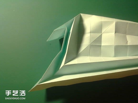 折纸初音未来的详细图解 初音未来的折法过程(图11)