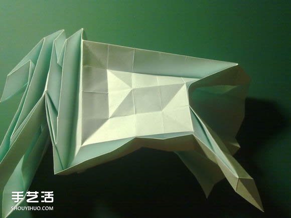 折纸初音未来的详细图解 初音未来的折法过程(图15)