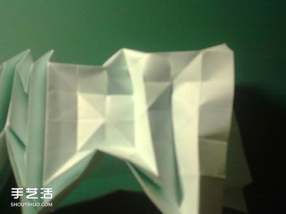 折纸初音未来的详细图解 初音未来的折法过程(图16)