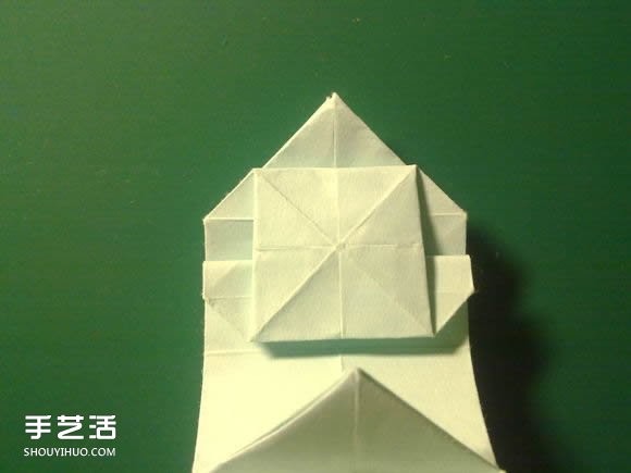 折纸初音未来的详细图解 初音未来的折法过程(图23)