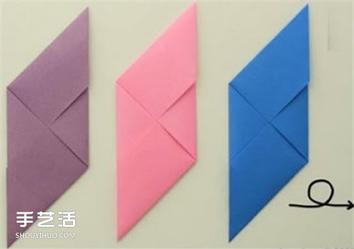 端午节纸粽子制作方法 手工折纸粽子步骤图(图2)
