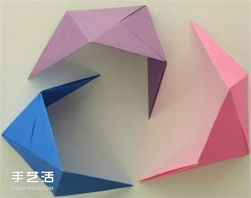 端午节纸粽子制作方法 手工折纸粽子步骤图(图6)