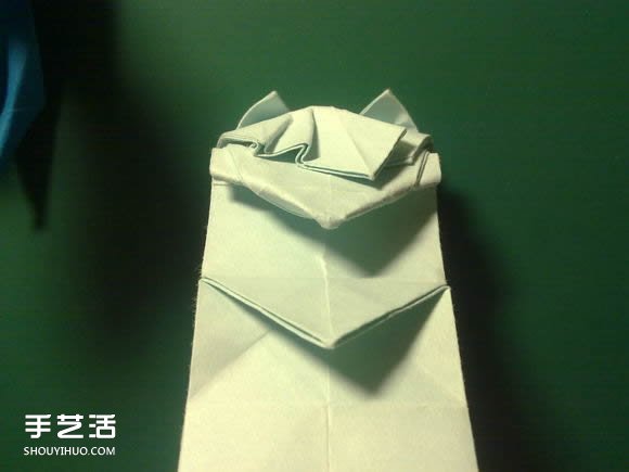 折纸初音未来的详细图解 初音未来的折法过程(图36)