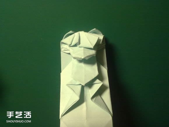 折纸初音未来的详细图解 初音未来的折法过程(图39)