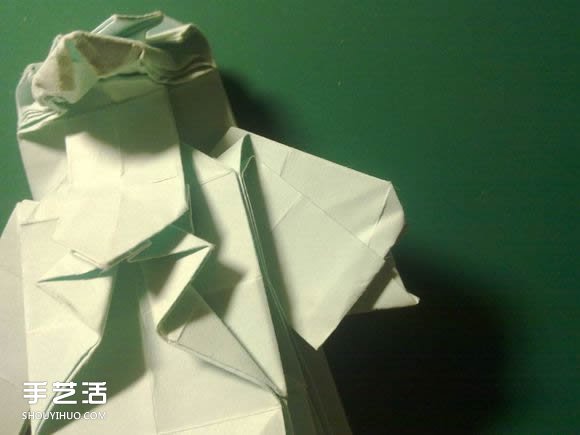 折纸初音未来的详细图解 初音未来的折法过程(图42)