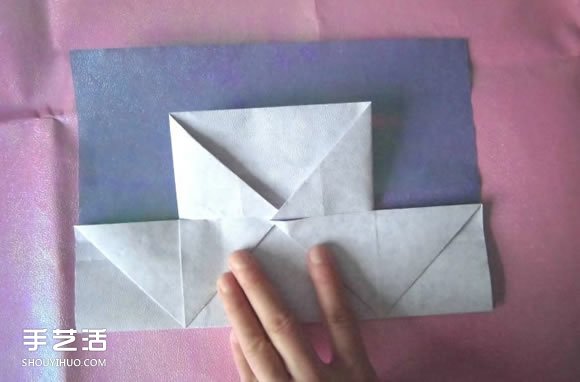 折纸钱包多层简单图解 详细钱包的折法图解(图12)