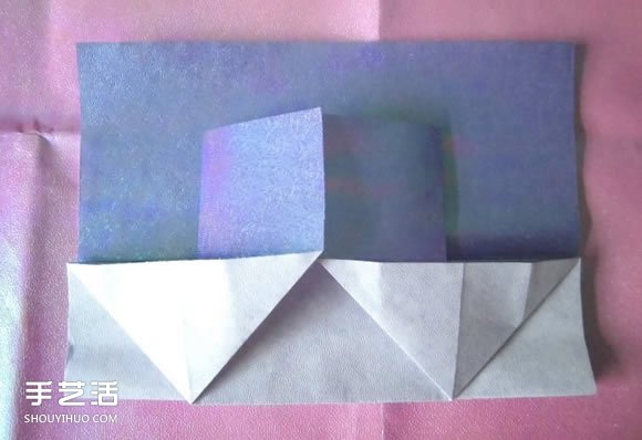 折纸钱包多层简单图解 详细钱包的折法图解(图8)