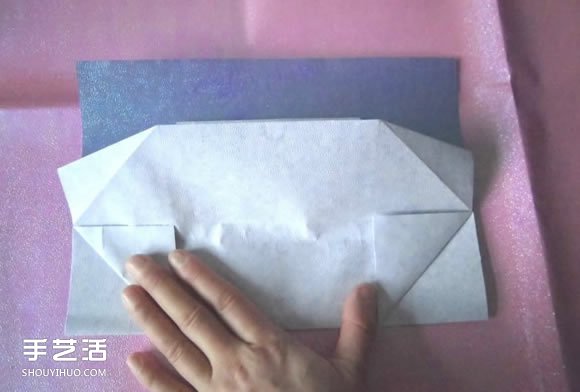 折纸钱包多层简单图解 详细钱包的折法图解(图16)