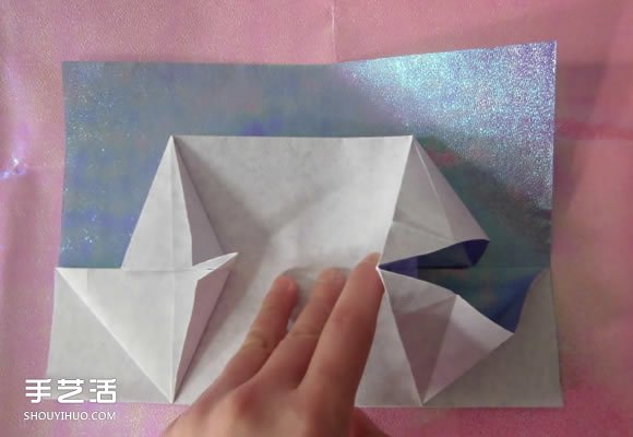 折纸钱包多层简单图解 详细钱包的折法图解(图22)