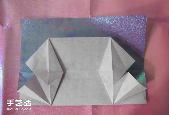 折纸钱包多层简单图解 详细钱包的折法图解(图24)