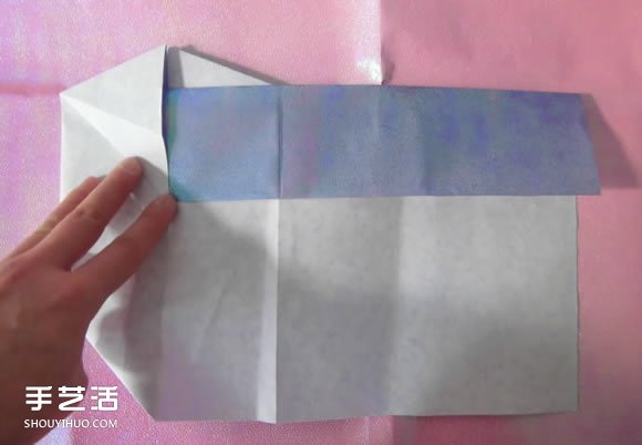 折纸钱包多层简单图解 详细钱包的折法图解(图32)