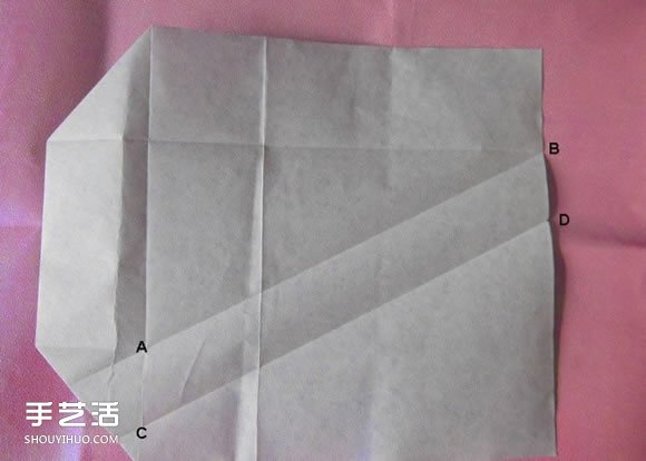 折纸钱包多层简单图解 详细钱包的折法图解(图36)