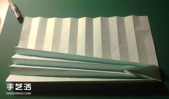 折纸初音未来的详细图解 初音未来的折法过程(图5)