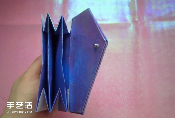 折纸钱包多层简单图解 详细钱包的折法图解(图67)