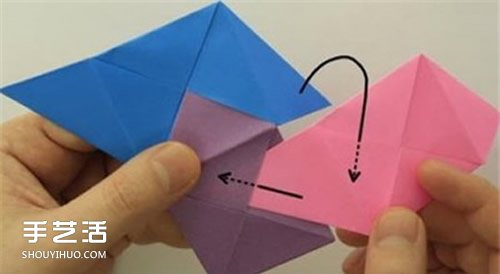 端午节纸粽子制作方法 手工折纸粽子步骤图(图8)