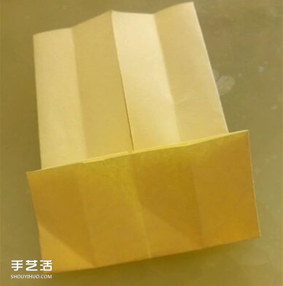 立体床的折法图解教程 详细折纸床铺的方法(图9)